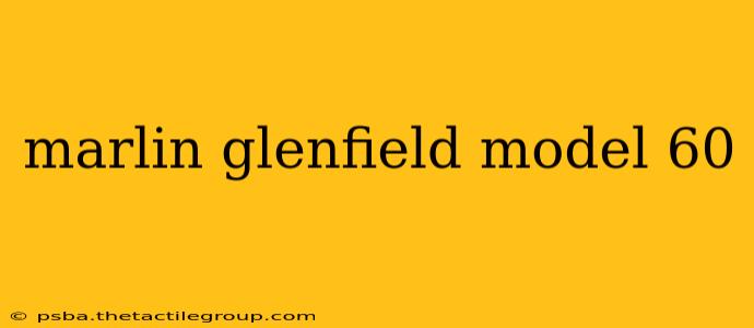 marlin glenfield model 60