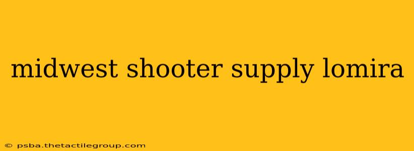 midwest shooter supply lomira