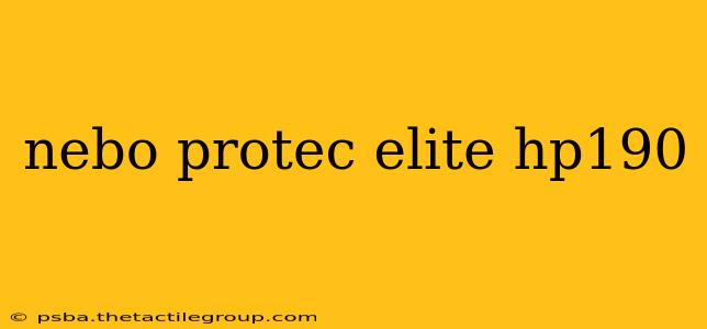 nebo protec elite hp190