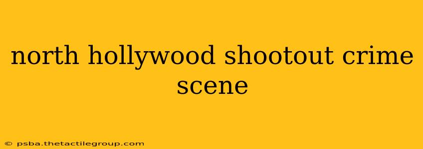 north hollywood shootout crime scene