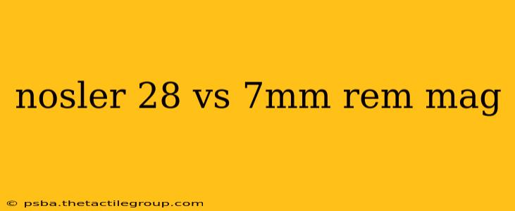 nosler 28 vs 7mm rem mag