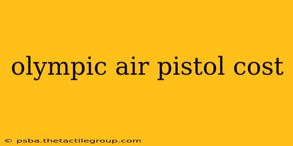 olympic air pistol cost