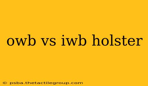 owb vs iwb holster