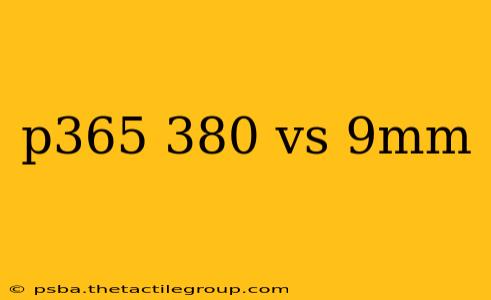 p365 380 vs 9mm