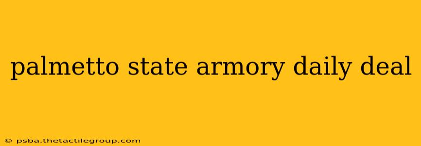 palmetto state armory daily deal