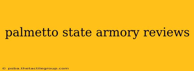 palmetto state armory reviews