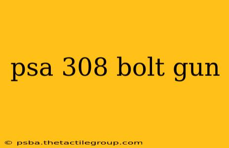 psa 308 bolt gun