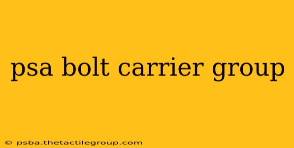 psa bolt carrier group