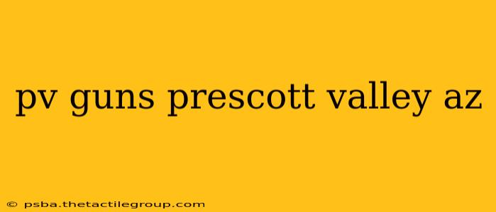 pv guns prescott valley az