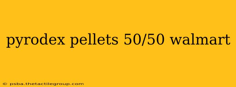 pyrodex pellets 50/50 walmart