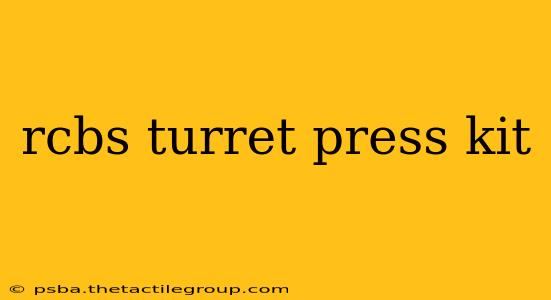 rcbs turret press kit