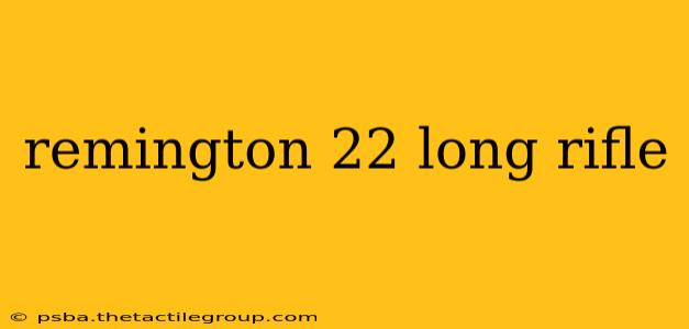 remington 22 long rifle