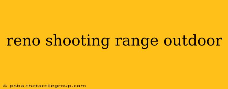 reno shooting range outdoor