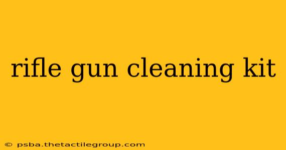 rifle gun cleaning kit