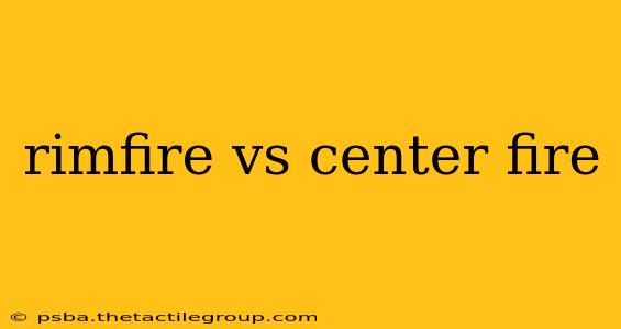 rimfire vs center fire