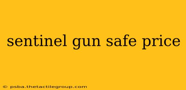 sentinel gun safe price