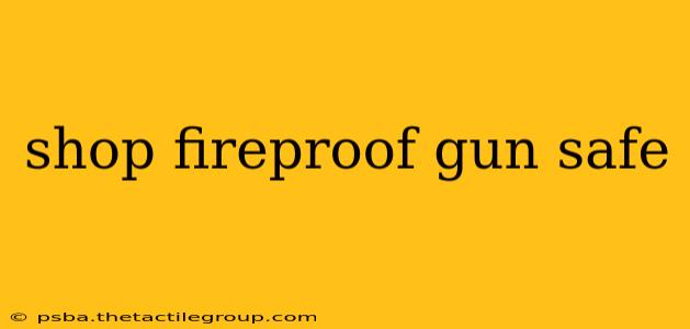 shop fireproof gun safe