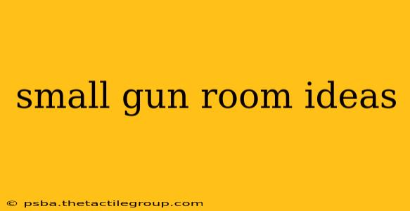 small gun room ideas