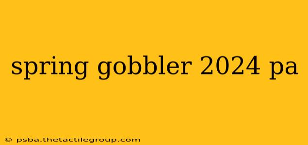 spring gobbler 2024 pa