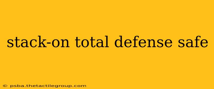 stack-on total defense safe