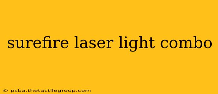 surefire laser light combo