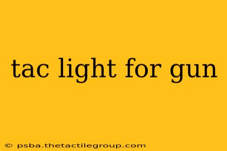 tac light for gun