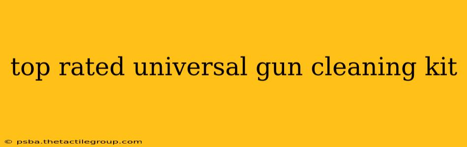 top rated universal gun cleaning kit