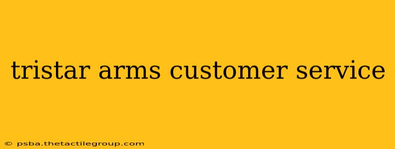 tristar arms customer service