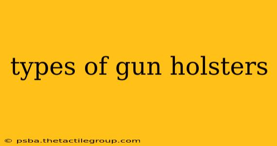 types of gun holsters