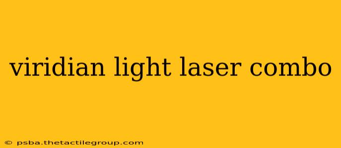 viridian light laser combo