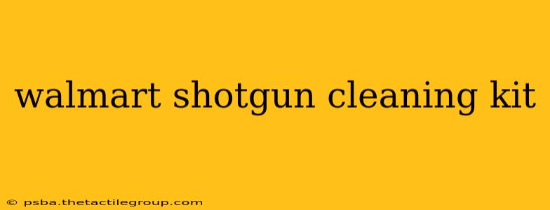 walmart shotgun cleaning kit