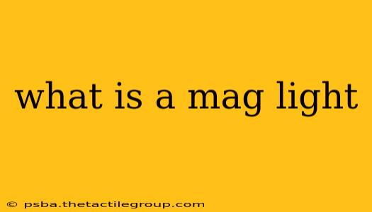 what is a mag light