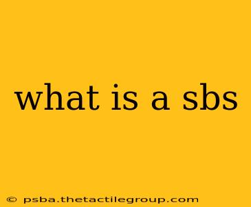 what is a sbs