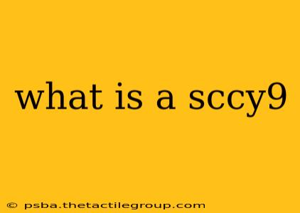 what is a sccy9