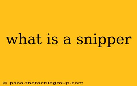 what is a snipper