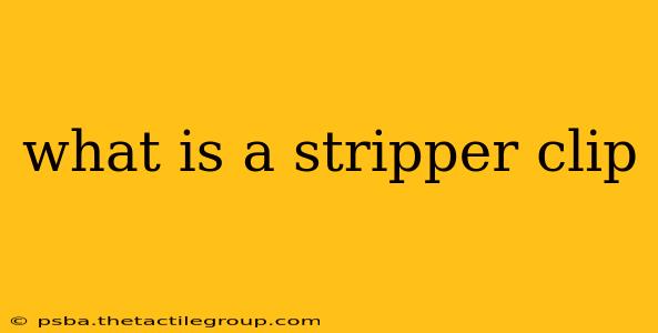 what is a stripper clip