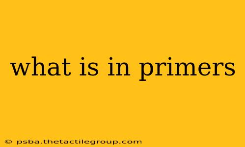 what is in primers