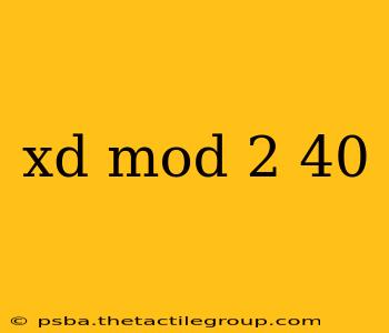 xd mod 2 40